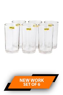 Roxx 4003 New York Tumbler 265ml Set Of 6